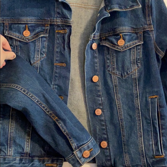 LOFT Vintage Wash Denim Jacket - Picture 2 of 2